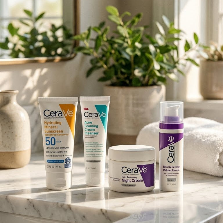 CeraVe 4 in 1 Skincare Bundle
