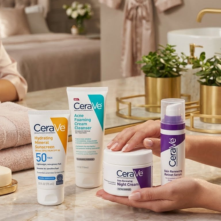 CeraVe 4 in 1 Skincare Bundle