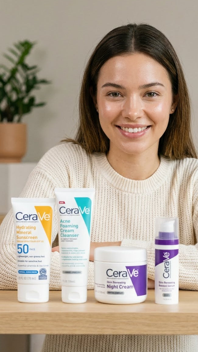 CeraVe 4 in 1 Skincare Bundle